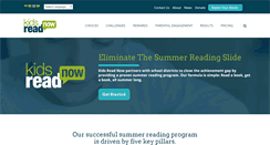 Desktop Screenshot of kidsreadnow.org